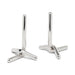 Cal Bookend Set - Nickel