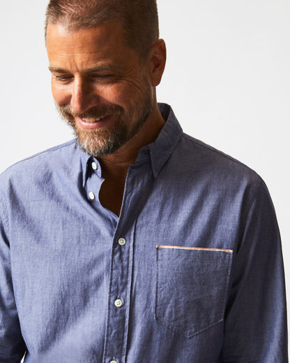 Billy Reid MSL 1-Pocket Shirt